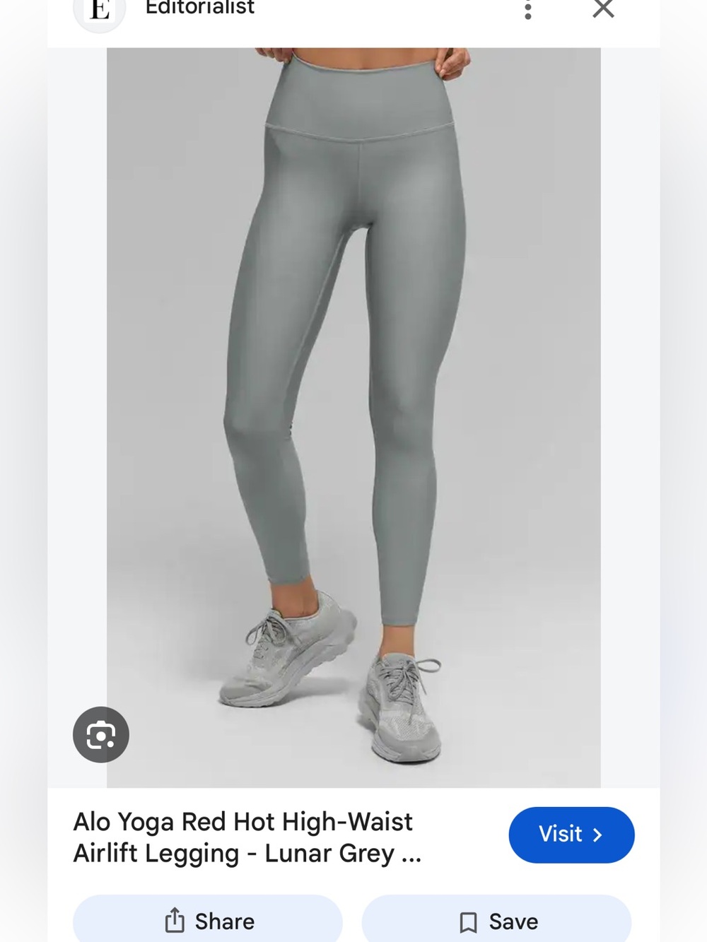 Alo yoga high waist airlift 7/8 legging